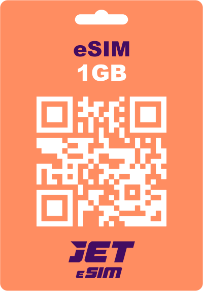 eSIM Asia 1GB