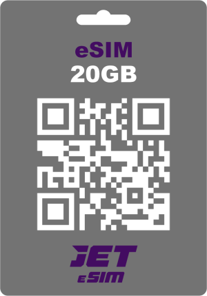 eSIM Tajikistan 20GB