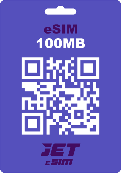 eSIM Europe 100MB